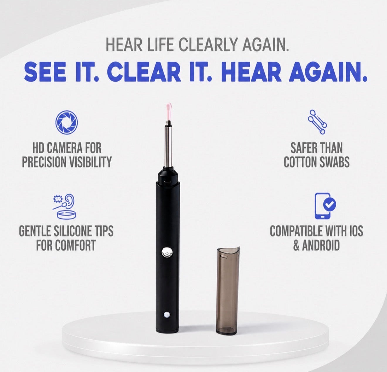 Earzicam VisioEar Doctor Approved Ear Healty Technology
