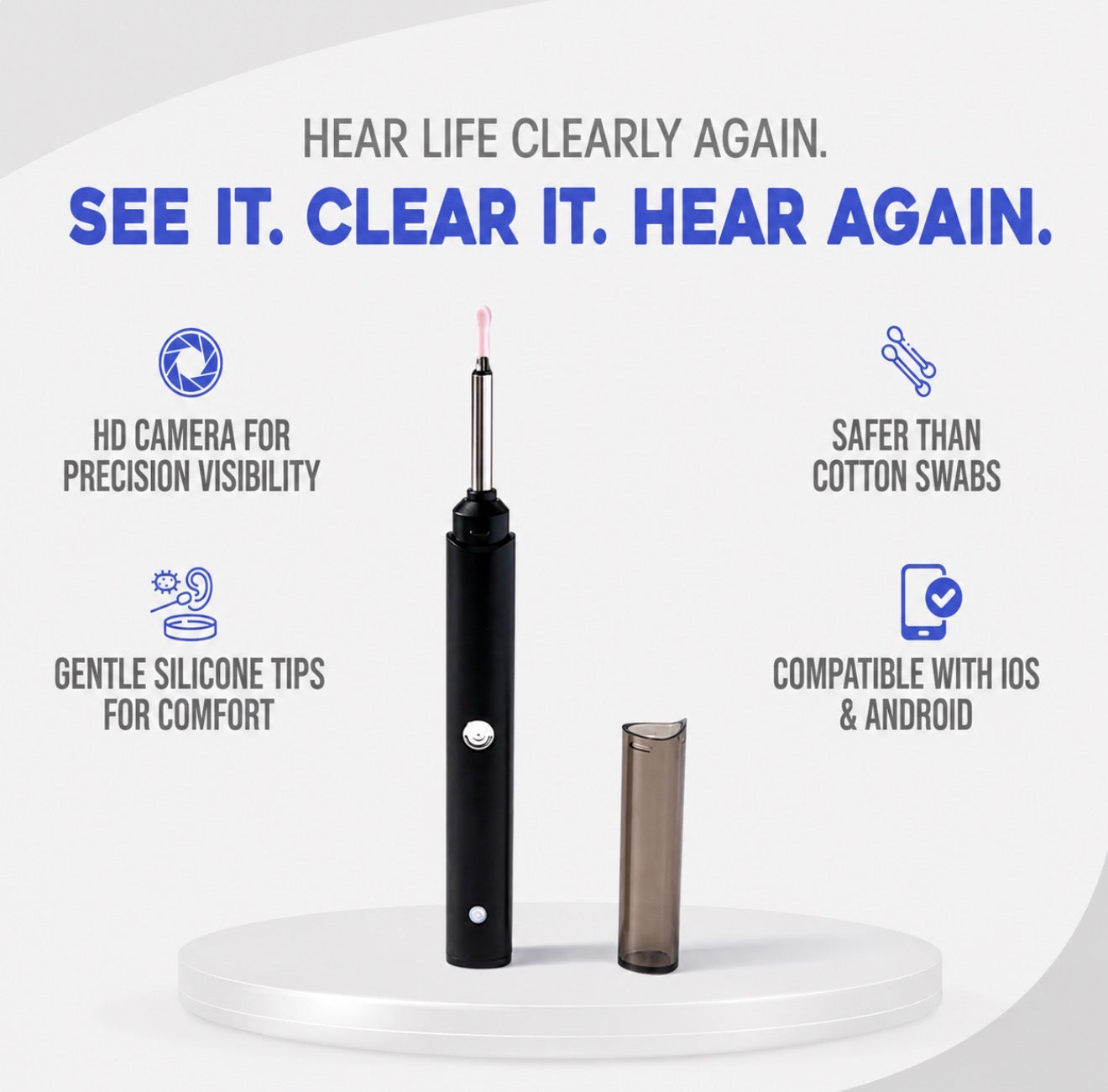 Earzicam VisioEar Doctor Approved Ear Healty Technology