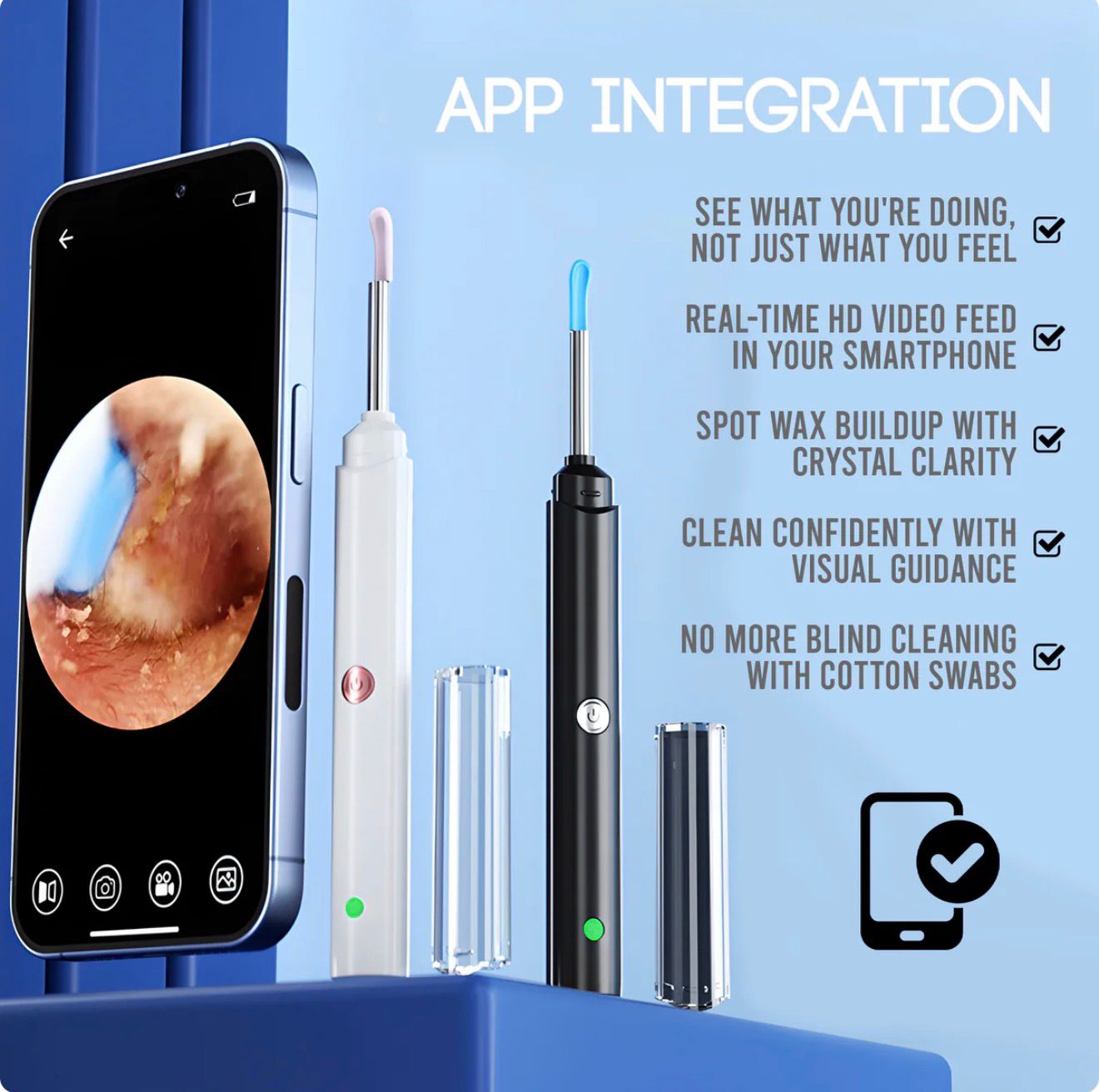 Earzicam VisioEar Doctor Approved Ear Healty Technology